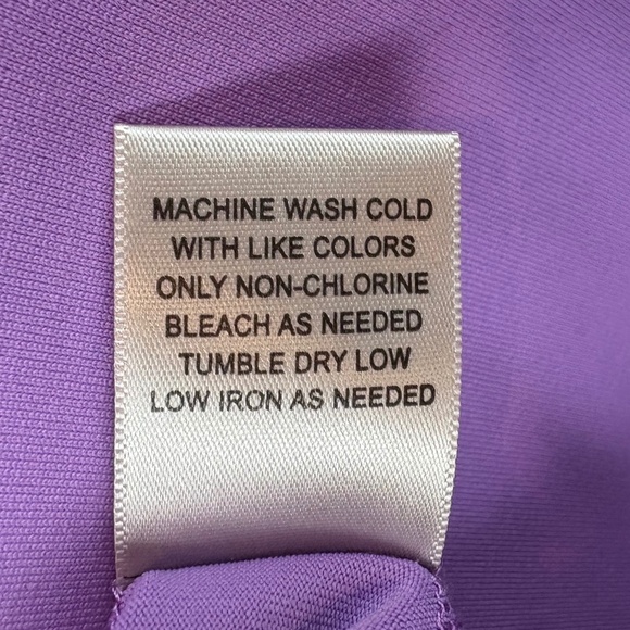 Jillian & Nicole Purple Stretch Pullover Tank; Size XL - Picture 7 of 7